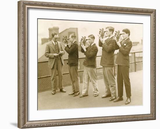 Nautical Students 1930s-null-Framed Photographic Print