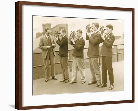 Nautical Students 1930s-null-Framed Photographic Print