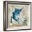 Nautical Swordfish-Jill Meyer-Framed Art Print