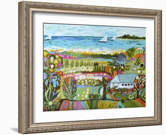 Nautical Whimsy III-Karen Fields-Framed Art Print