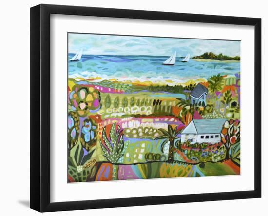 Nautical Whimsy III-Karen Fields-Framed Art Print