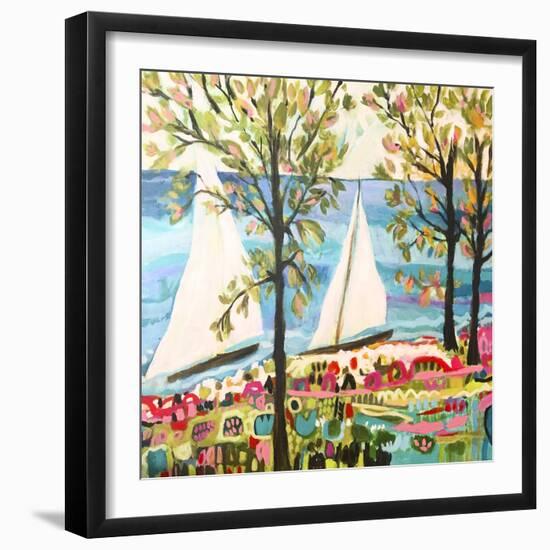 Nautical Whimsy IV-Karen Fields-Framed Art Print