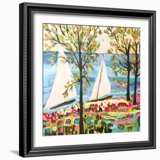 Nautical Whimsy IV-Karen Fields-Framed Art Print