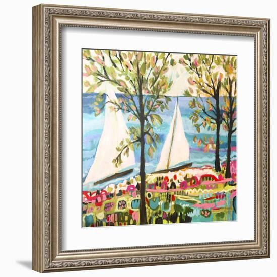 Nautical Whimsy IV-Karen Fields-Framed Art Print