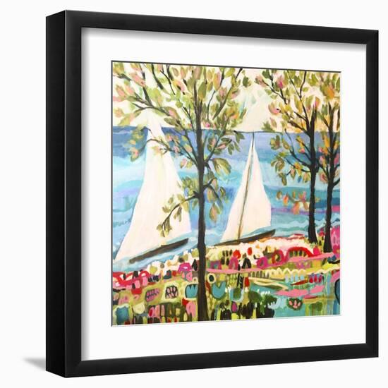 Nautical Whimsy IV-Karen Fields-Framed Art Print