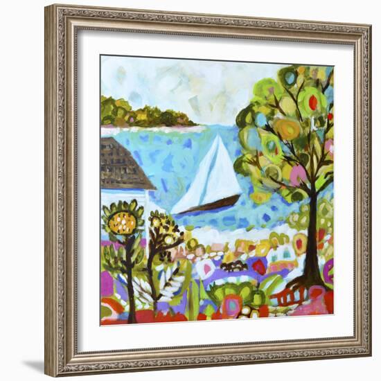 Nautical Whimsy V-Karen Fields-Framed Art Print