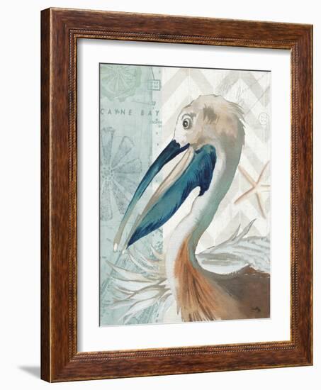 Nautical World I-Elizabeth Medley-Framed Art Print