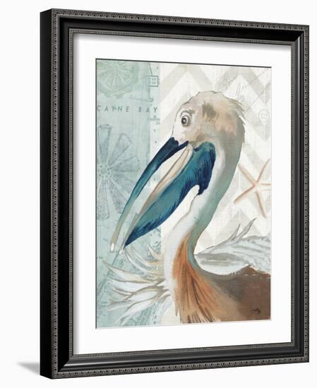 Nautical World I-Elizabeth Medley-Framed Art Print