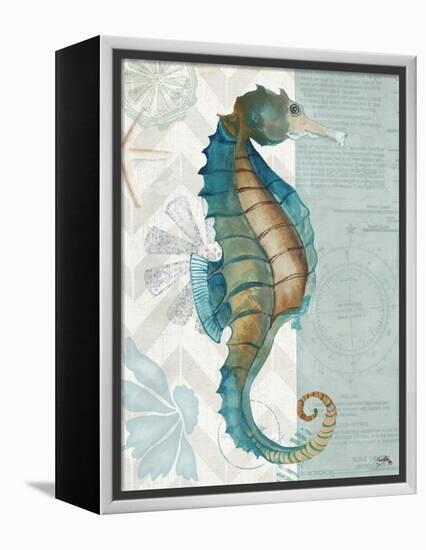 Nautical World II-Elizabeth Medley-Framed Stretched Canvas