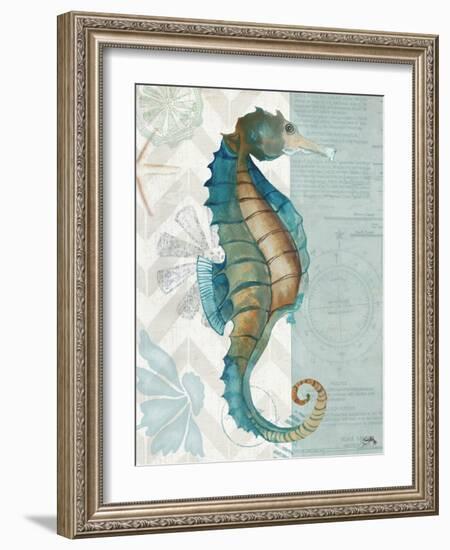 Nautical World II-Elizabeth Medley-Framed Art Print