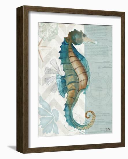 Nautical World II-Elizabeth Medley-Framed Art Print