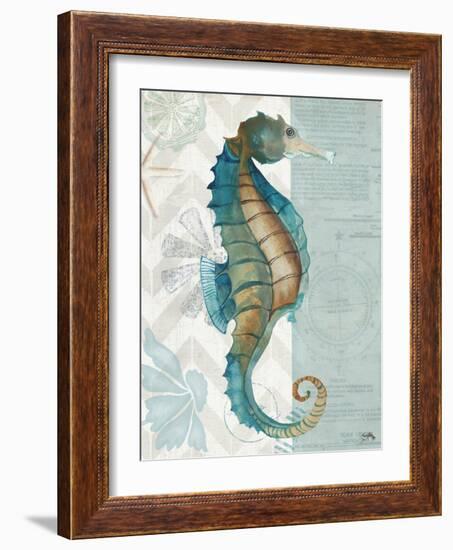 Nautical World II-Elizabeth Medley-Framed Art Print