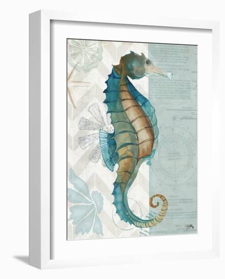 Nautical World II-Elizabeth Medley-Framed Art Print