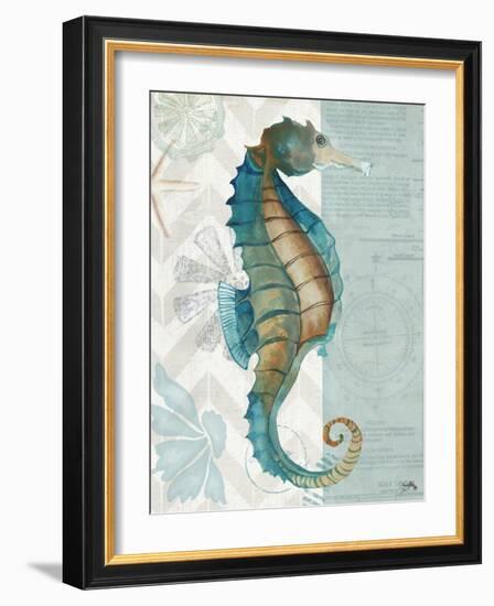 Nautical World II-Elizabeth Medley-Framed Art Print