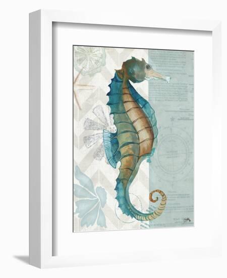 Nautical World II-Elizabeth Medley-Framed Premium Giclee Print