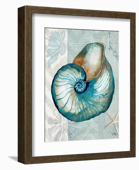 Nautical World III-Elizabeth Medley-Framed Premium Giclee Print