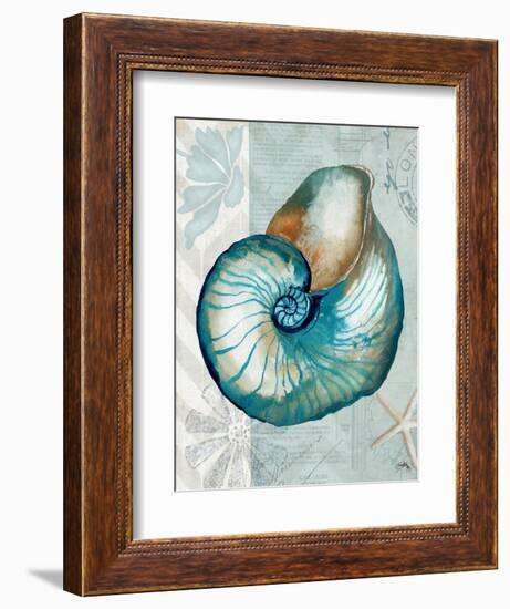 Nautical World III-Elizabeth Medley-Framed Premium Giclee Print