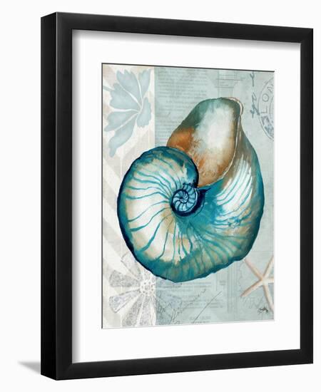 Nautical World III-Elizabeth Medley-Framed Premium Giclee Print