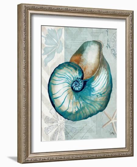 Nautical World III-Elizabeth Medley-Framed Art Print