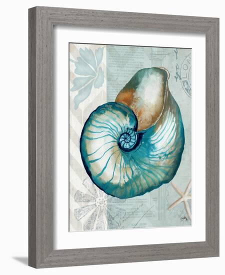 Nautical World III-Elizabeth Medley-Framed Art Print