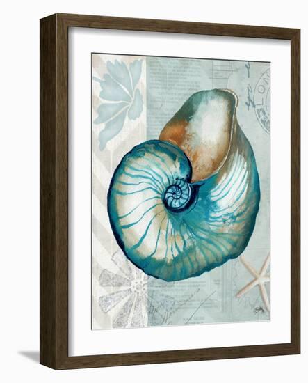 Nautical World III-Elizabeth Medley-Framed Art Print