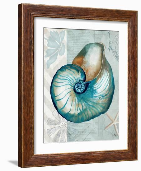 Nautical World III-Elizabeth Medley-Framed Art Print