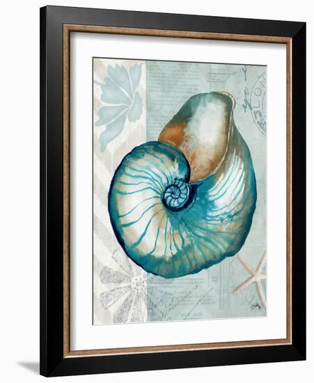 Nautical World III-Elizabeth Medley-Framed Art Print