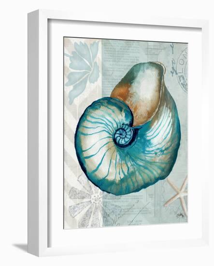 Nautical World III-Elizabeth Medley-Framed Art Print