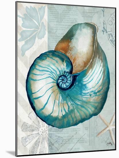 Nautical World III-Elizabeth Medley-Mounted Art Print