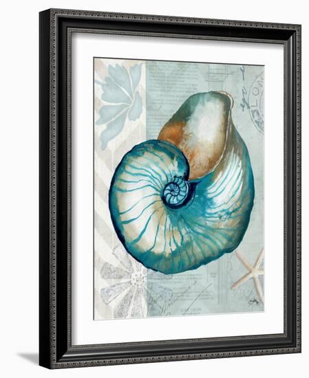 Nautical World III-Elizabeth Medley-Framed Art Print