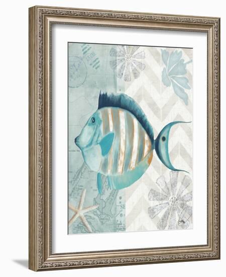 Nautical World VI-Elizabeth Medley-Framed Art Print