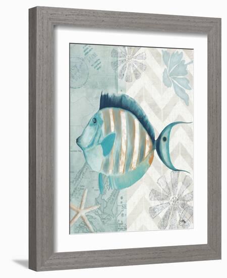 Nautical World VI-Elizabeth Medley-Framed Art Print