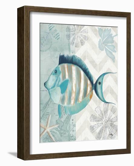 Nautical World VI-Elizabeth Medley-Framed Art Print