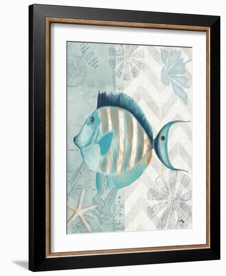 Nautical World VI-Elizabeth Medley-Framed Art Print