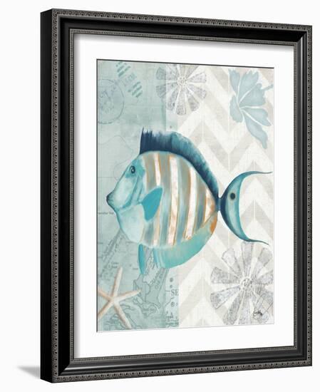 Nautical World VI-Elizabeth Medley-Framed Art Print