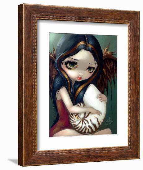 Nautilus Angel-Jasmine Becket-Griffith-Framed Art Print