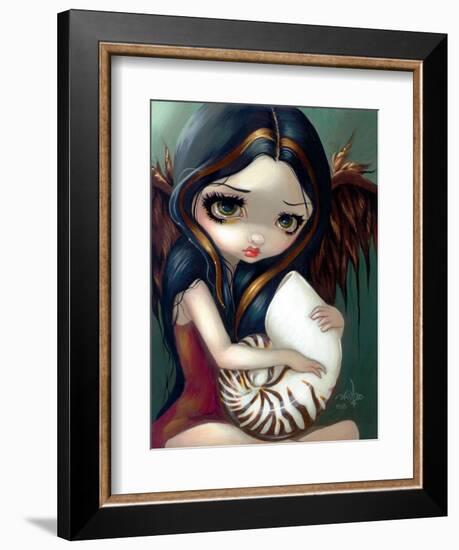 Nautilus Angel-Jasmine Becket-Griffith-Framed Art Print