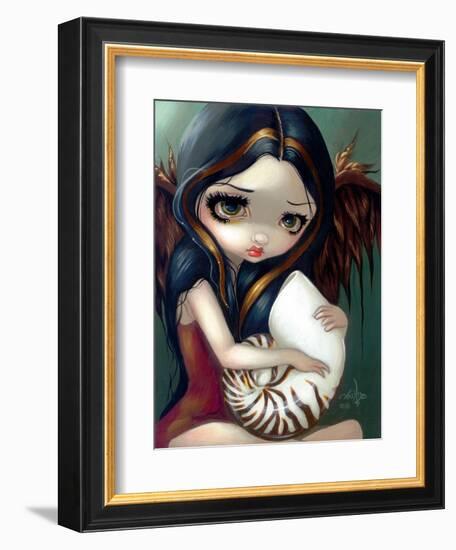 Nautilus Angel-Jasmine Becket-Griffith-Framed Art Print