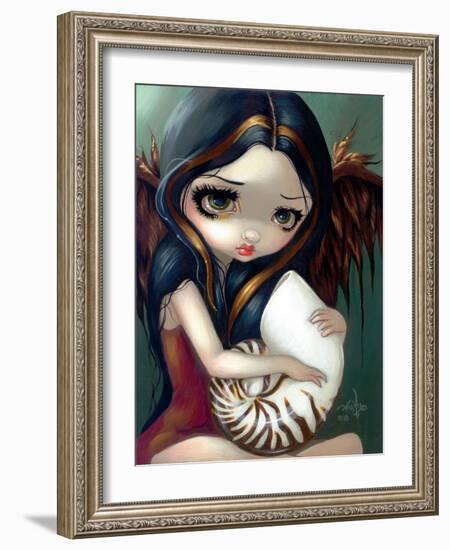 Nautilus Angel-Jasmine Becket-Griffith-Framed Art Print