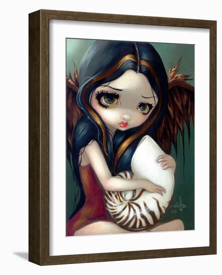 Nautilus Angel-Jasmine Becket-Griffith-Framed Art Print