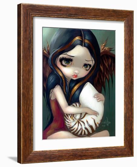 Nautilus Angel-Jasmine Becket-Griffith-Framed Art Print