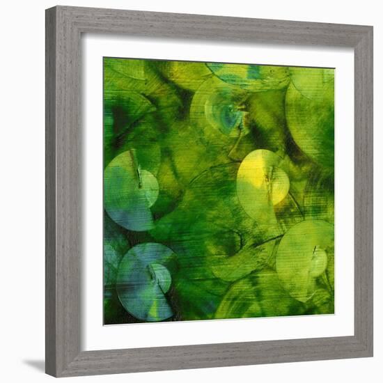 Nautilus in Green II-Sharon Gordon-Framed Art Print