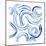 NauWater Swirl    ripples, water, nautical-Robbin Rawlings-Mounted Art Print