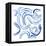 NauWater Swirl    ripples, water, nautical-Robbin Rawlings-Framed Stretched Canvas