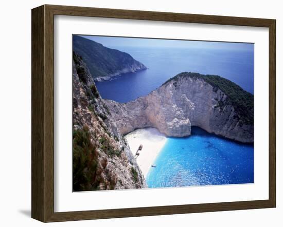 Navagio, Zante, Ionian Islands, Greece-Danielle Gali-Framed Photographic Print