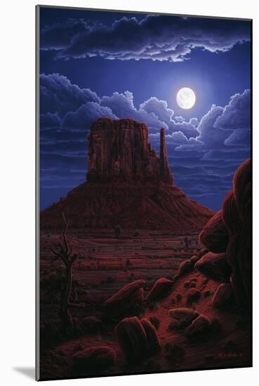 Navaho Moon-R.W. Hedge-Mounted Giclee Print