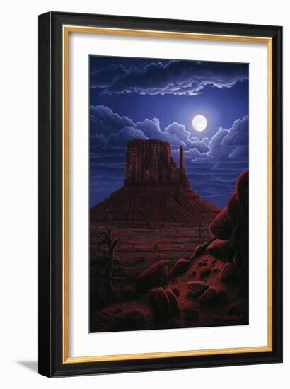 Navaho Moon-R.W. Hedge-Framed Giclee Print