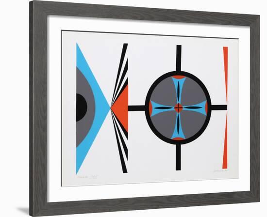 Navaho-Dorothy Dehner-Framed Limited Edition