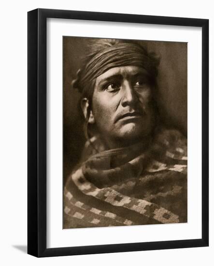 Navajo, a Chief of the Desert, 1904-null-Framed Photographic Print