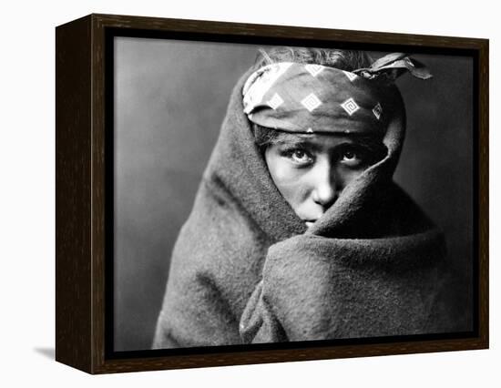 Navajo Boy, C1904-Edward S^ Curtis-Framed Premier Image Canvas